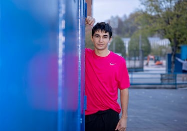 Ander Garaiar, “la joya” de oro de los 100 metros: “Siempre he sido rápido”