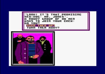 Captura de pantalla - Sid Meier's Pirates! (C64)