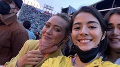 Hilary Duff fue captada en el concierto de The Killers en CDMX