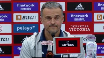 Luis Enrique: "Si hay un problema defensivo, es de todo el equipo"