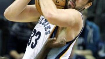 Marc Gasol no puede con los Spurs de Leonard y Boris Diaw