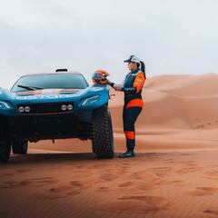 Laia Sanz: “Estoy aquí gracias a Carlos Sainz”