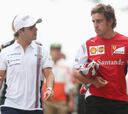 Felipe Massa: “No me sorprende nada la diferencia Kimi-Alonso”