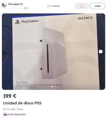 Lector de PS5