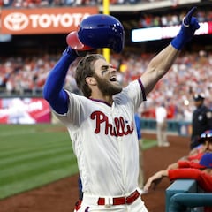 Bryce Harper despierta y los Phillies vencen a los Braves