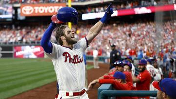En el segundo duelo de la temporada entre ambas novenas, la novena de Philadelphia vino de atrás y venció al equipo de Atlanta en Citizens Bank Park.