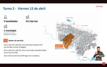 Zonas con cortes y restricción de agua en Bogotá: horarios y fechas del racionamiento por sectores
