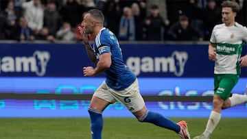 14/03/25 PARTIDO 2ª DIVISION
REAL OVIEDO - ELCHE
CAZORLA MARCA 1-1 GOL ALEGRIA