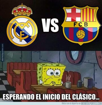 Los memes más divertidos del Real Madrid-Barcelona