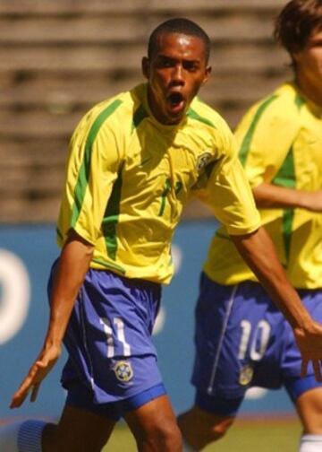 Robinho era titular del Santos cuando llegó al preolímpico. Después pasó a Real Madrid, Milan y Manchester City.