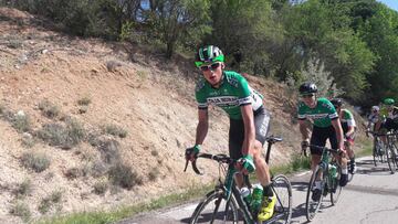 14/05/17 CICLISMO GP MACARIO COPA ESPA&Ntilde;A DE CICLISMO
 ALVARO CUADROS TIRA DE GONZALO SERRANO
 FOTO ENVIADA POR JUAN GUTIERREZ