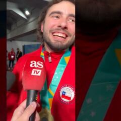 Fueron rivales en Santiago 2023, uno ganó el oro y así se cruzan tras la premiación: “Todas las hueas...”