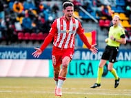 El 11 del Almería mejora cada jugada que pasa por sus pies. Ante el Andorra fue el factor diferencial, apuntándose los dos tantos de su equipo. En el primero mostró una conducción exquisita, antes de anotar; en el segundo, se aprovechó de un rechace.