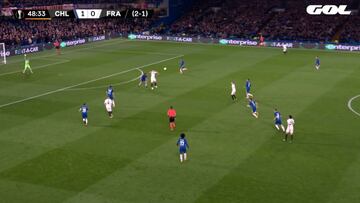 Que se prepare Benzema: Jovic marca un golazo monumental