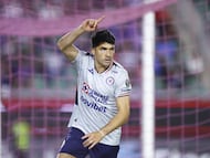 Nicolas Ibanez of Cruz Azul during the 12th round match between Mazatlan FC and Cruz Azul as part of the Liga BBVA MX Varonil, Torneo Clausura 2026 at El Encanto Stadium, on March 20, 2026 in Mazatlan, Sinaloa, Mexico.