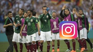 M&eacute;xico, segunda selecci&oacute;n con m&aacute;s menciones en Instagram