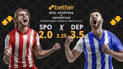 Real Sporting vs. RC Deportivo: horario, dónde ver, pronósticos y clasificación