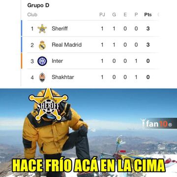 Los memes más divertidos de la primera jornada de Champions