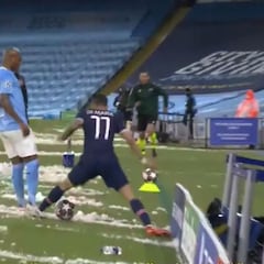 Se filtra el audio del insulto de Di María a Fernandinho antes del pisotón por el que vio la roja