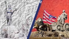 Cuando Cibeles era atlética y Neptuno madridista