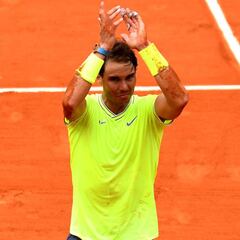 Nadal: "Me motiva, pero no me obsesiona pasar a Federer"