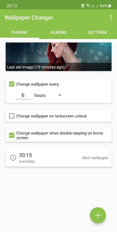Haz que el fondo de pantalla del móvil cambie cada hora con esta app