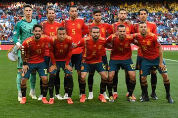 Equipo de Espa?a.