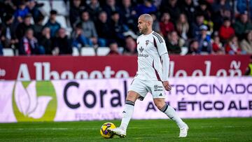 Partido de la jornada 28 de la Segunda División 2024-2025 de la liga de fútbol española, Liga Hypermotion, entre Albacete-Eldense disputado el 23/02/2025 en el Carlos Belmonte. Foto Josema Moreno