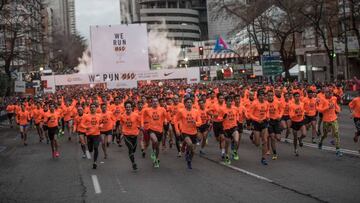 La San Silvestre Vallecana, con r¨¦cord de inscritos tras 10 horas