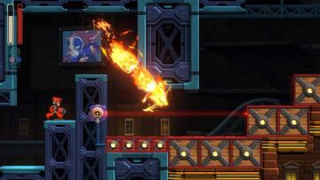 Con Blazing Torch Mega Man podrá crear lluvia de fuego / Capcom