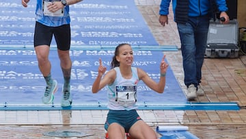 Fátima Ouhaddou, en la meta de la Media de Córdoba