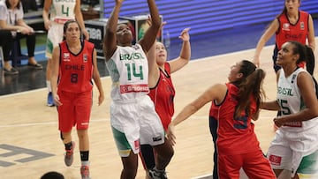 Chile sucumbió ante el poder de Brasil