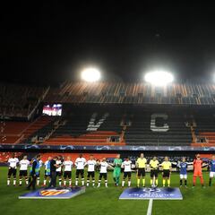 Valencia-Atalanta en imágenes