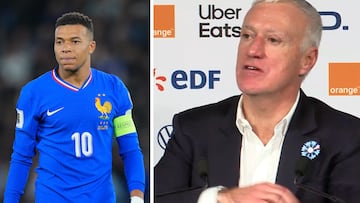 La contundente frase de Deschamps para los detractores de Mbappé: le salió del alma
