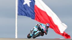 David Alonso remonta y llega cuarto en un día accidentado en Moto2