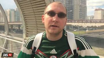 Dmitri, un ruso que es fan de la Selección Mexicana