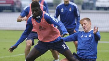 24/09/21 ENTRENAMIENTOD DEL REAL OVIEDO
OBENG