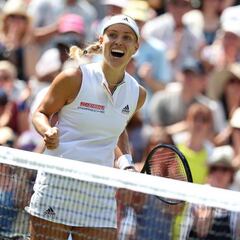 Kerber frena a Ostapenko y vuelve a la final de Wimbledon