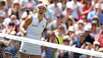 Kerber frena a Ostapenko y vuelve a la final de Wimbledon