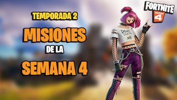 fortnite capitulo 4 temporada 2 mega misiones semana 4