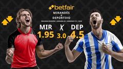 CD Mirandés vs. Deportivo de La Coruña: horario, dónde ver, pronósticos y clasificación