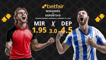 CD Mirandés vs. Deportivo de La Coruña: horario, dónde ver, pronósticos y clasificación