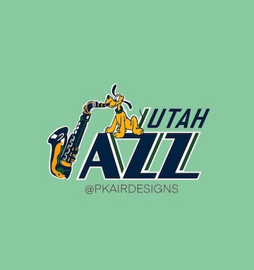 Los logos versión Disney de los equipos de la NBA