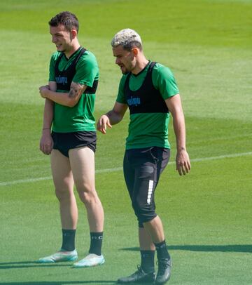 Los jugadores del Racing, Íñigo Vicente y Matheus, cuentan con pasado en las filas del Mirandés.