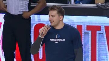 Doncic se gana en 2" el fervor de un nuevo país: la frase que puso en pie a 20.000 mexicanos