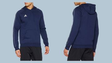 Esta sudadera Adidas con capucha suma más de 26.000 valoraciones en Amazon