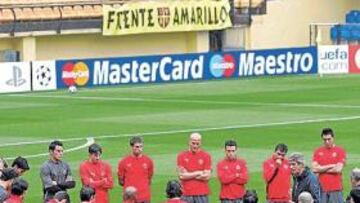 <b>MENTALIZADOS. </b>Los de Pellegrini tienen la difícil tarea de pensar sólo en el encuentro frente al Málaga y no en el del próximo miércoles.