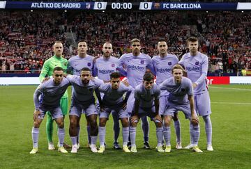 Equipo del Barcelona.