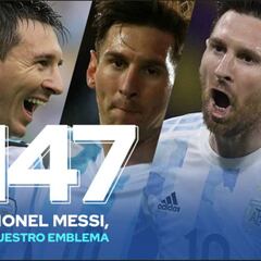 Messi alcanza a Mascherano