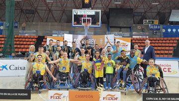 Ilunion gana la Copa del Rey de baloncesto en silla de ruedas